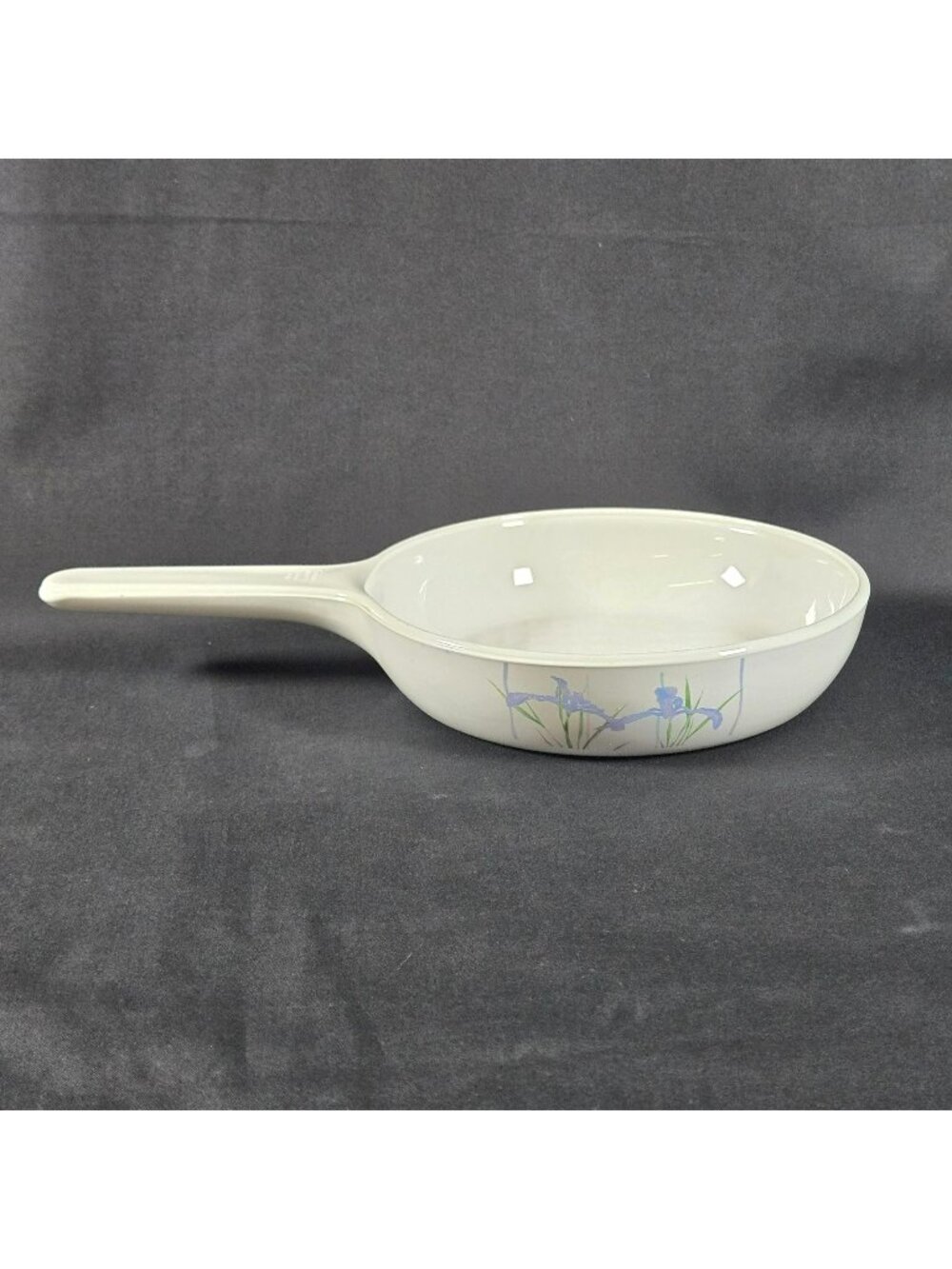 CORNING WARE S-6-B Waffle Bottom Shadow Iris 7" Skillet Saucepan